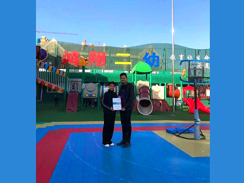 河南鸿翔第二幼儿园安装米微新风系统
