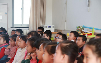 北京同心幼儿园安装米微新风，为孩子健康护航!