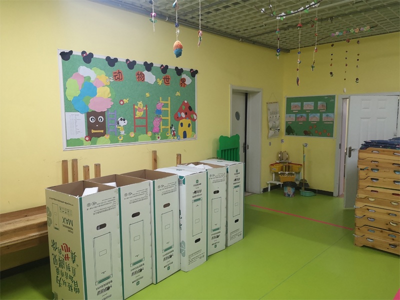 北京红杉喜洋洋幼儿园安装米微新风系统